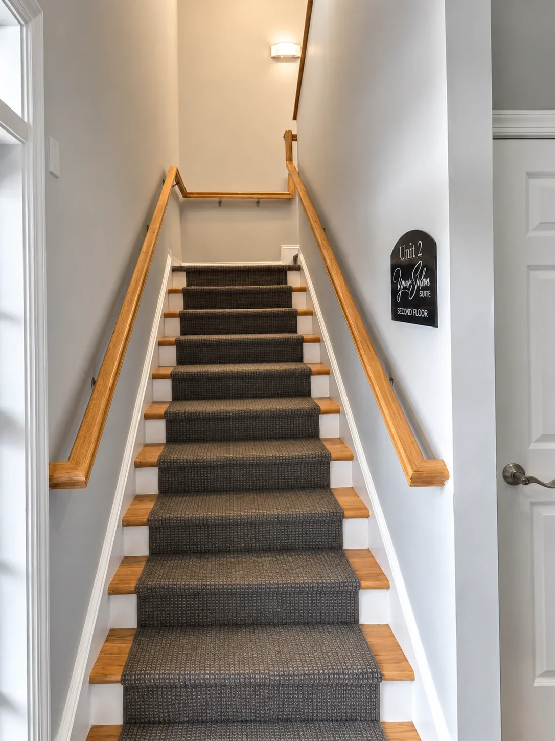 Stair Access from the foyer at 1105 Bethlehem Pike B1 Sellersville PA 18960