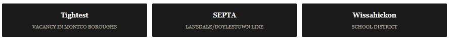 Ambler PA Commercial Real Estate Agent tightest vacancy in montco boroughs septa access lansdale doylestown line wissahickon school district