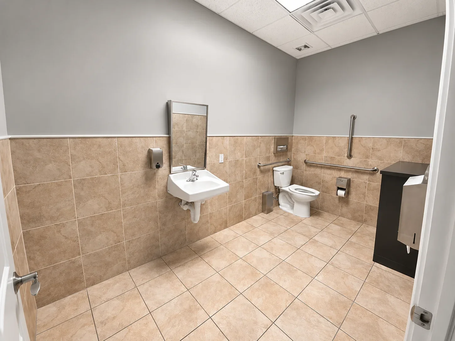 ADA Compliant Womens Room at 1105 Bethlehem Pike B1 Sellersville PA 18960