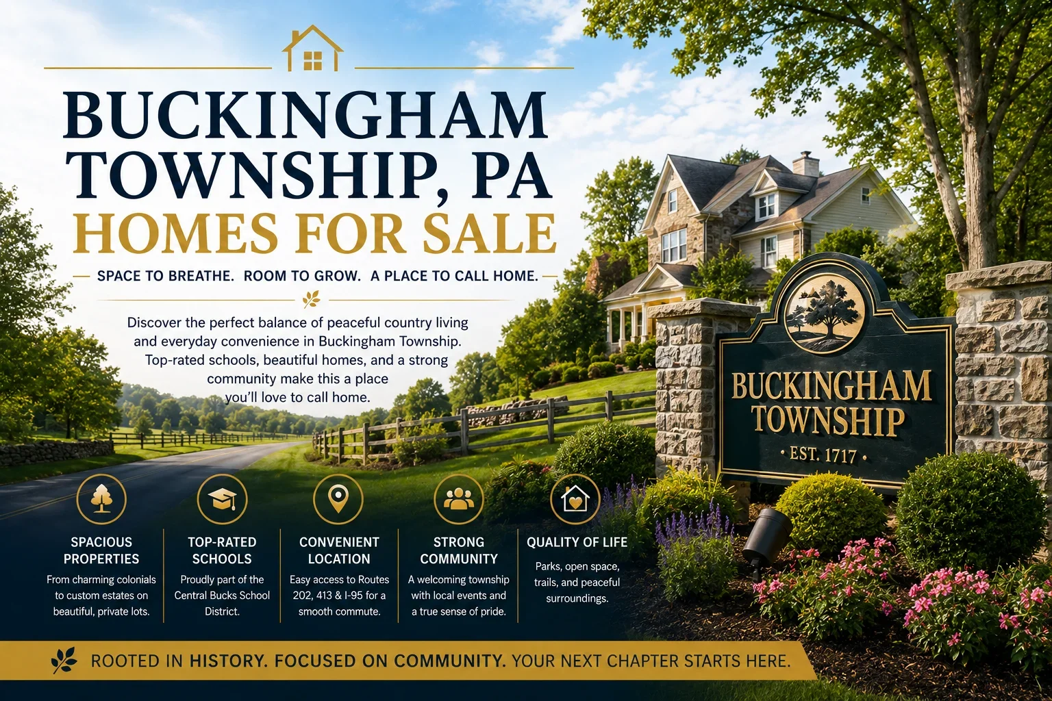 buckingham_township_pa_homes_for_sale realtor in buckingham pa to sell my house buy a home in buckingham pennsylvania