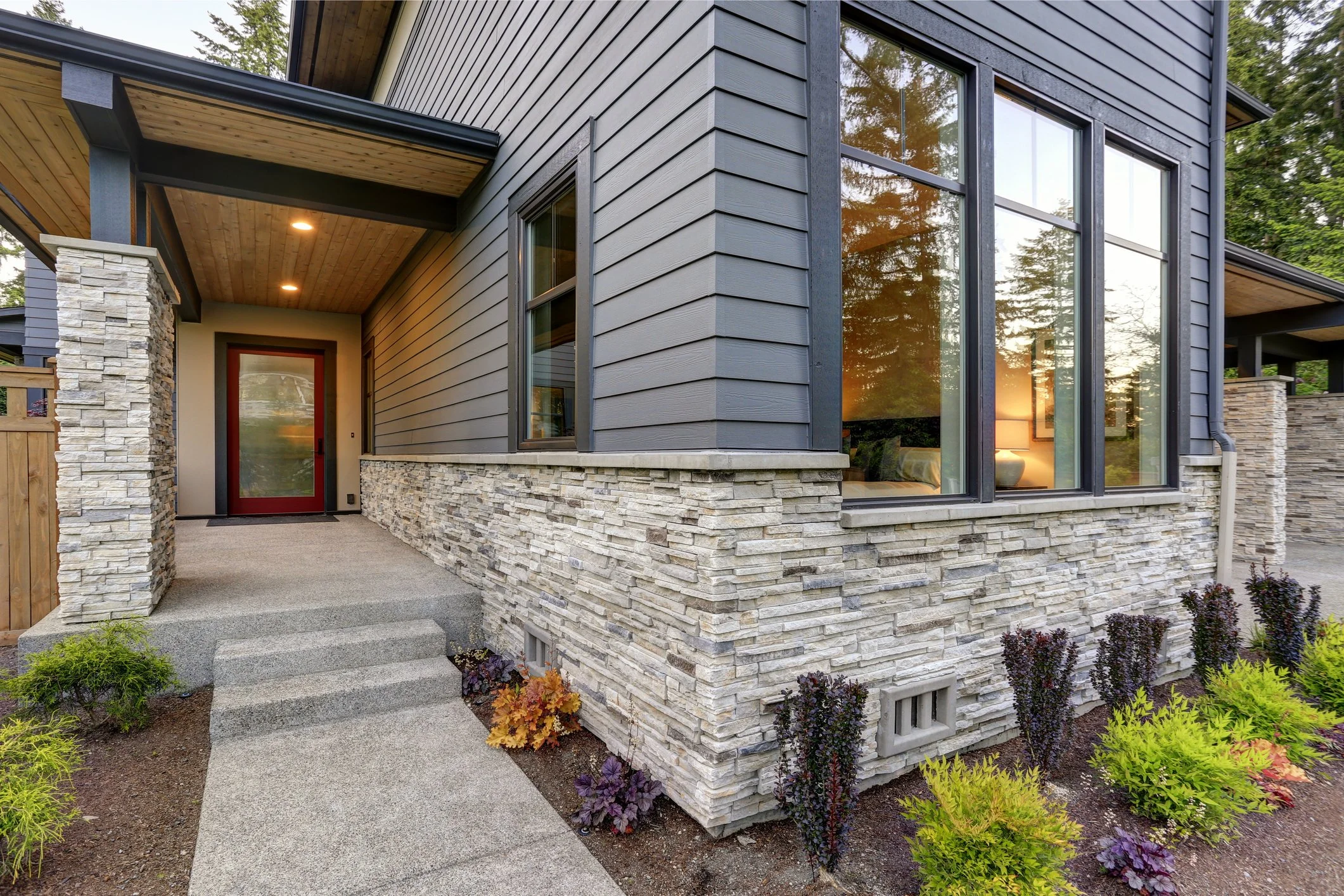 house with lap siding
