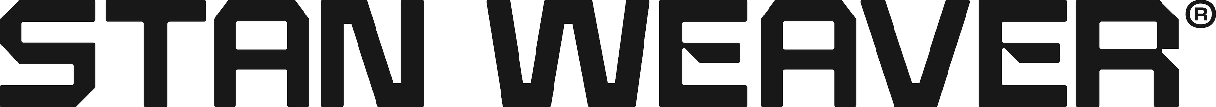 Logo with stylized text reading 'StenWeaver' in black, outlined font.