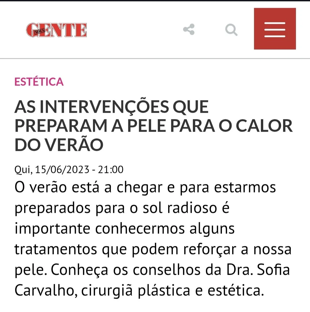 As intervenções que preparam a pele para o calor