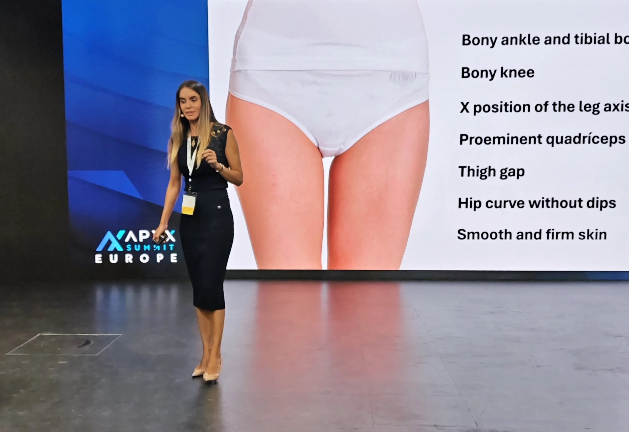 Apresentação sobre Renuvion e lipo HD no Renuvion Summit Frankfurt