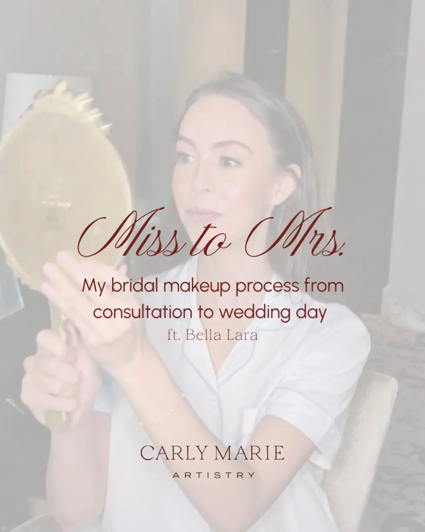 Bella Lara's bridal journey from Miss to Mrs 

Her bridal makeup was fresh, clean, minimal and true to herself in every way 

Products used to make this look possible 
@diorbeauty backstage foundation and forever concealer 
@patricktabeauty bronzer i