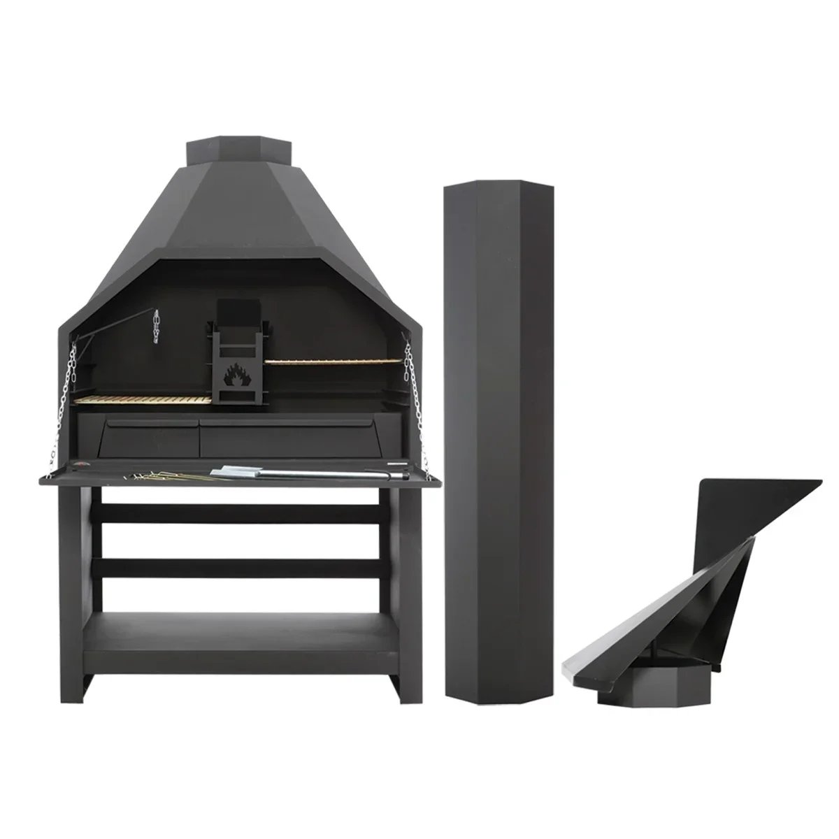 Deluxe Freestanding Braai