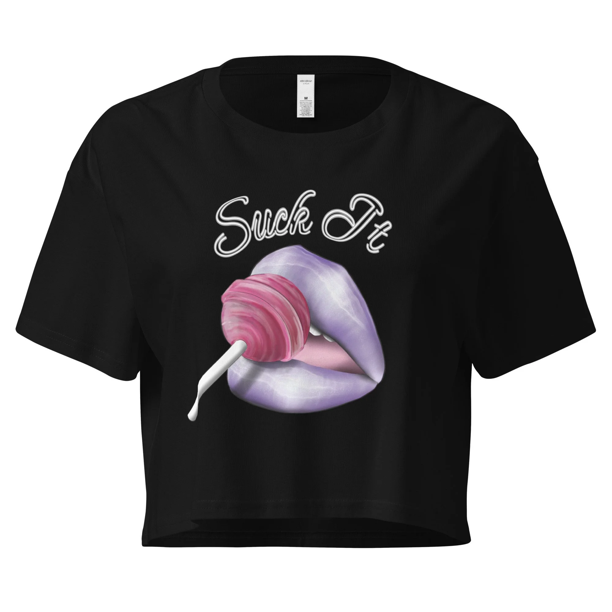 Suck it - Women’s Crop Top
