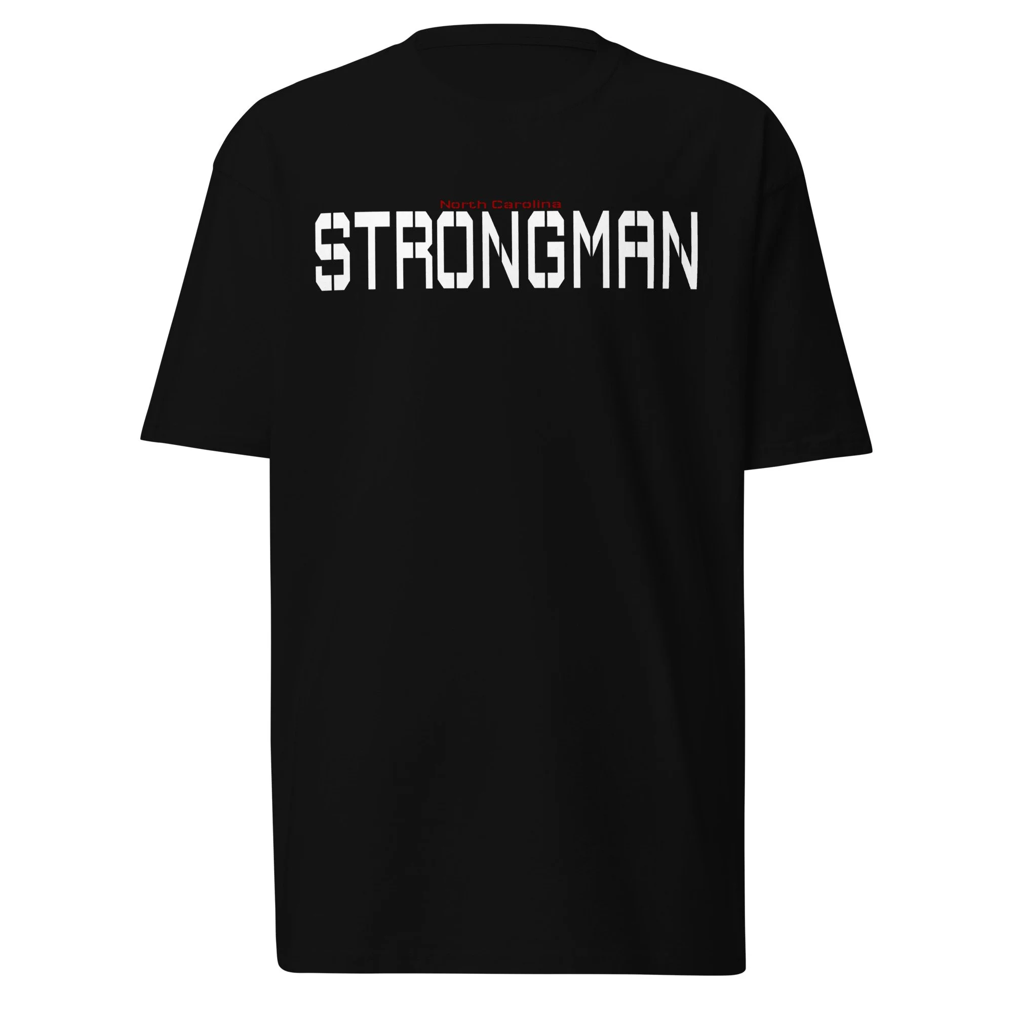 North Carolina Strongman Premium Heavyweight Tee
