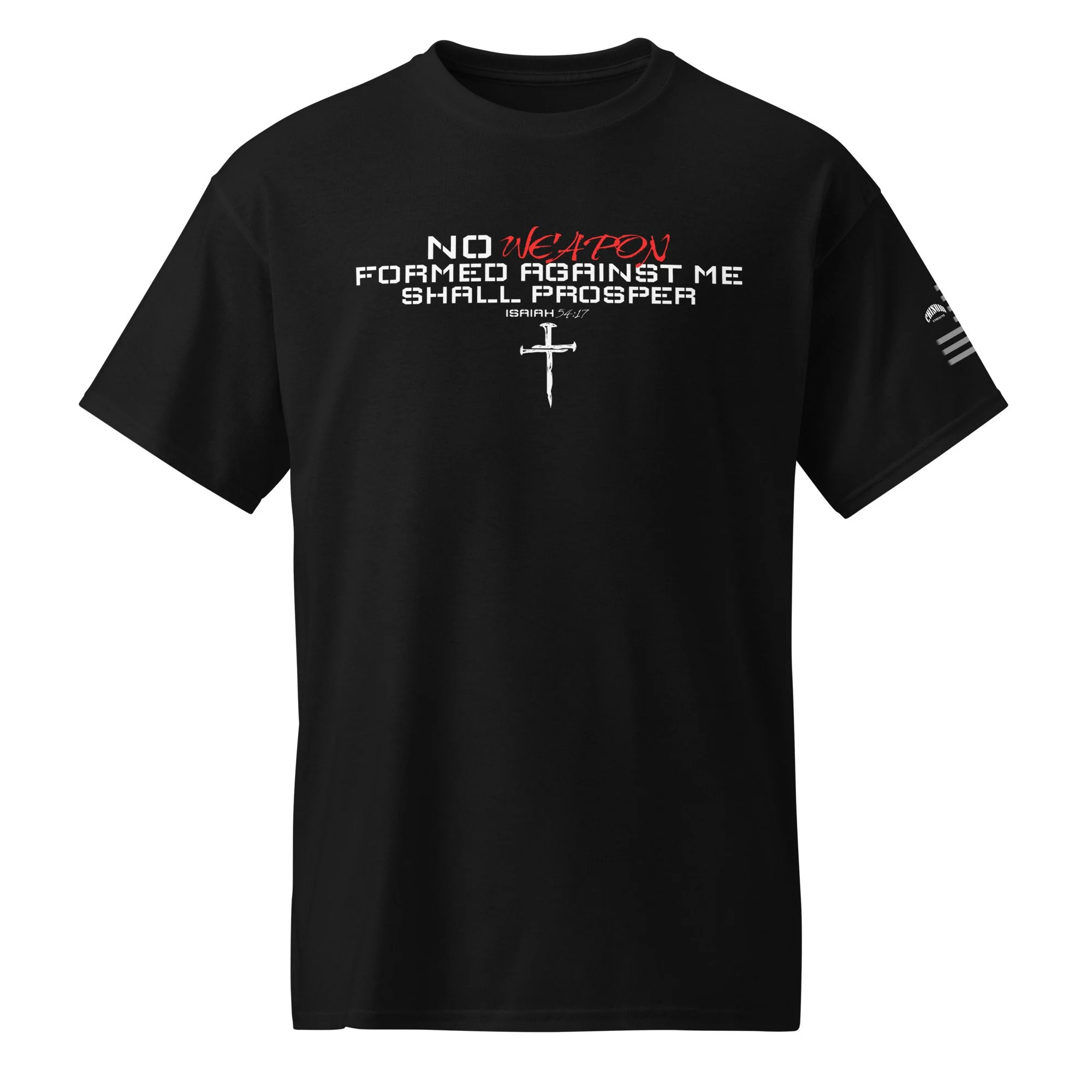 Chisum Strength Isaiah 54:17 T-Shirt