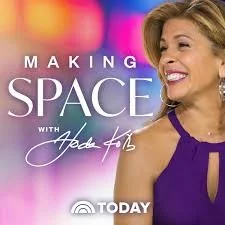 Promotional graphic for the show 'Making Space with Beth Faber' on NBC Today, featuring a woman smiling against a colorful background.