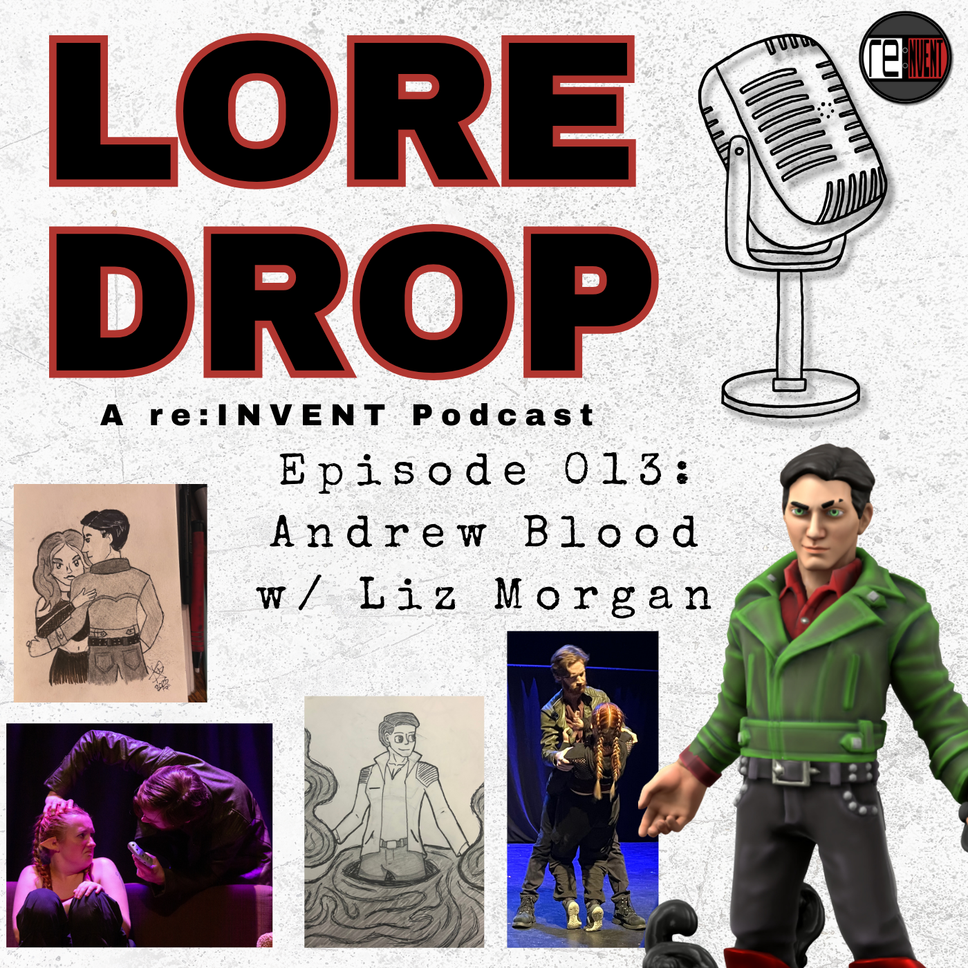 Learn all about Andrew Blood, a mainstay villain in the re:INVENT world, and how characters can grow and change their narrative purpose over time!