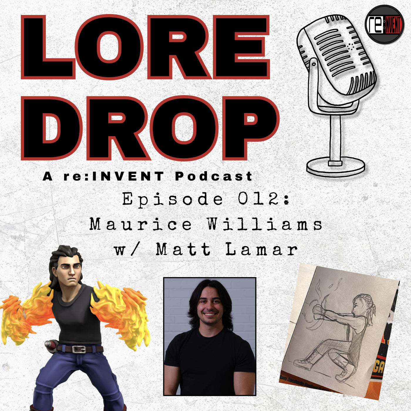 Learn all about Maurice Williams, the very first character in the re:INVENT world, and the unique ways that characters can appeal to an actor or audience!