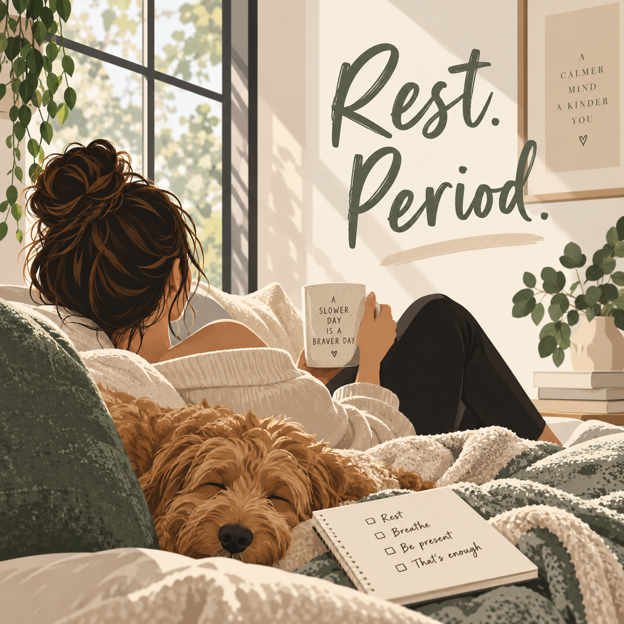 Rest. Period.
