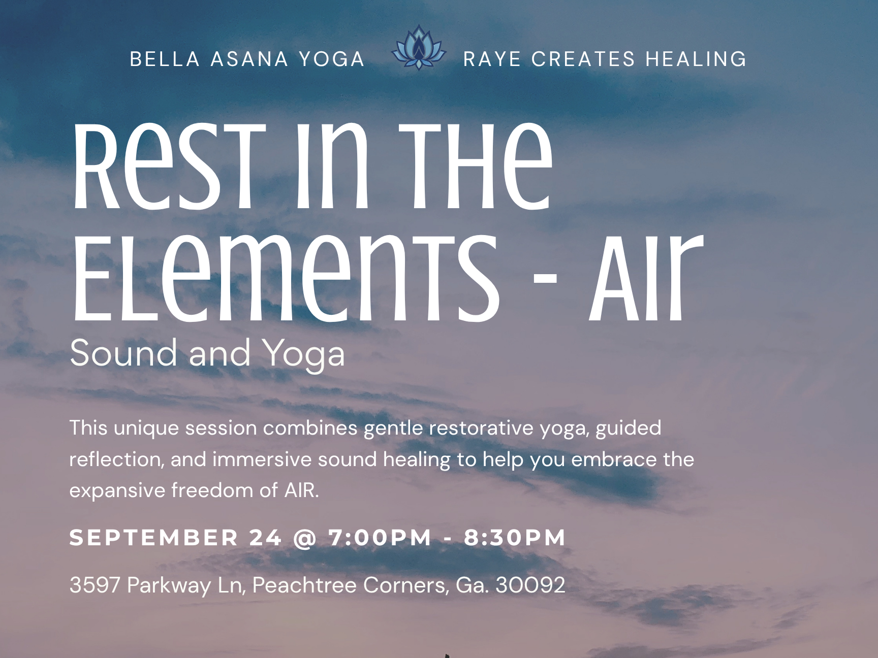 Yoga &amp; Sound: Rest in the Elements - AIR