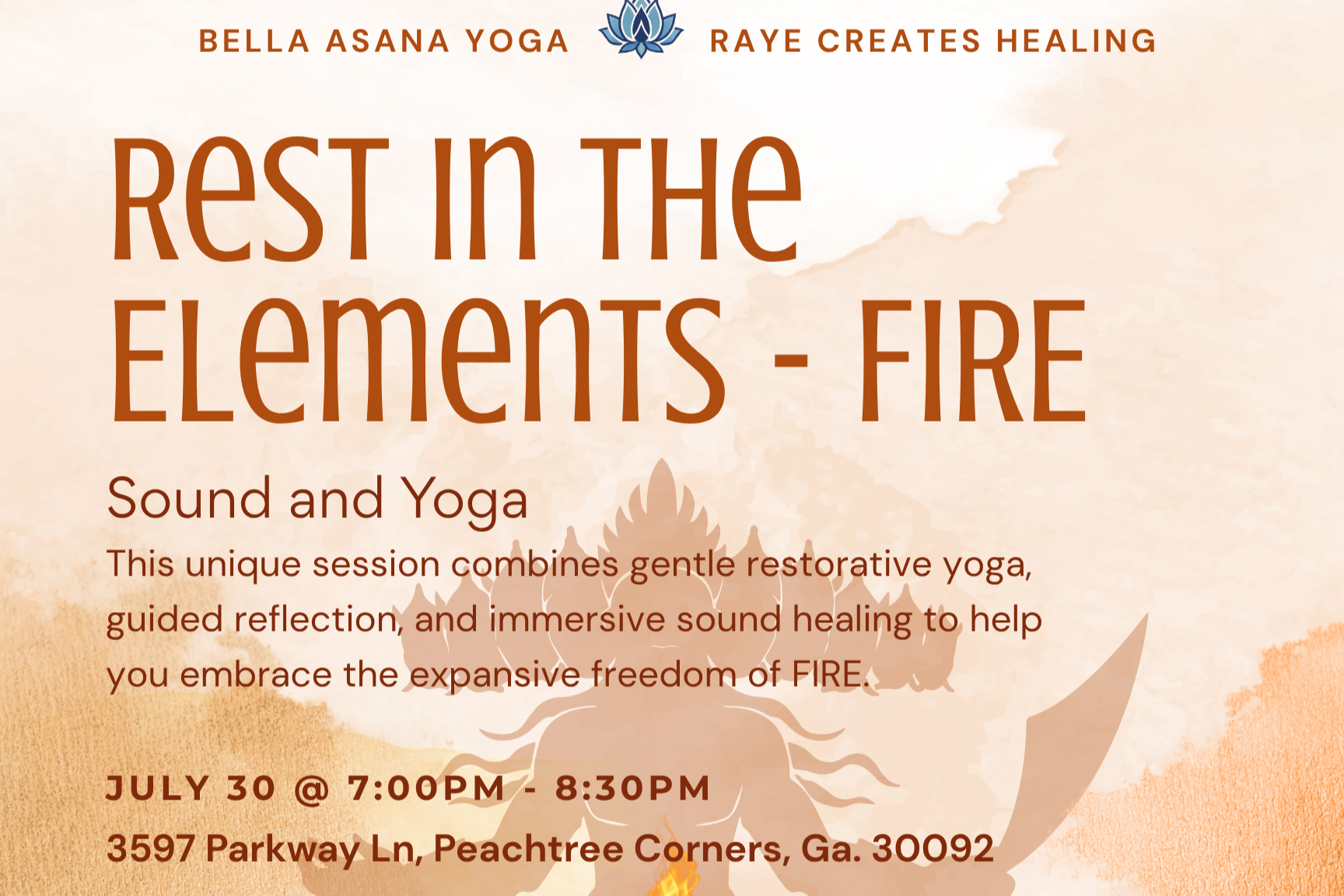 Yoga & Sound: Rest in the Elements - FIRE