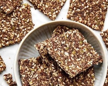 Healthy Seed Crackers (GF) 