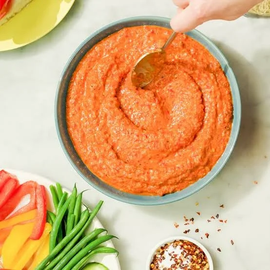 Cashew Romesco Veggie Dip