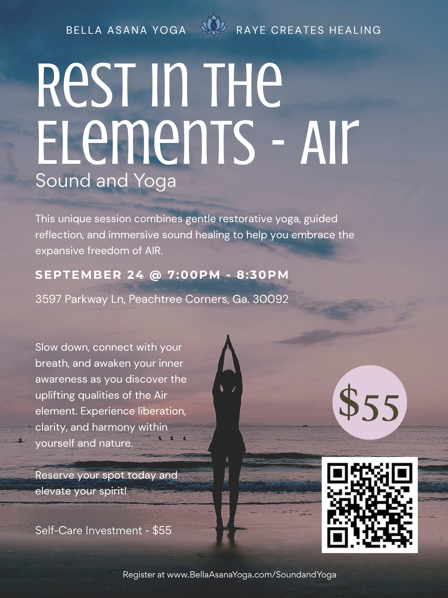 09.24.26 Yoga & Sound: Rest in the Elements Series - AIR @ 7pm