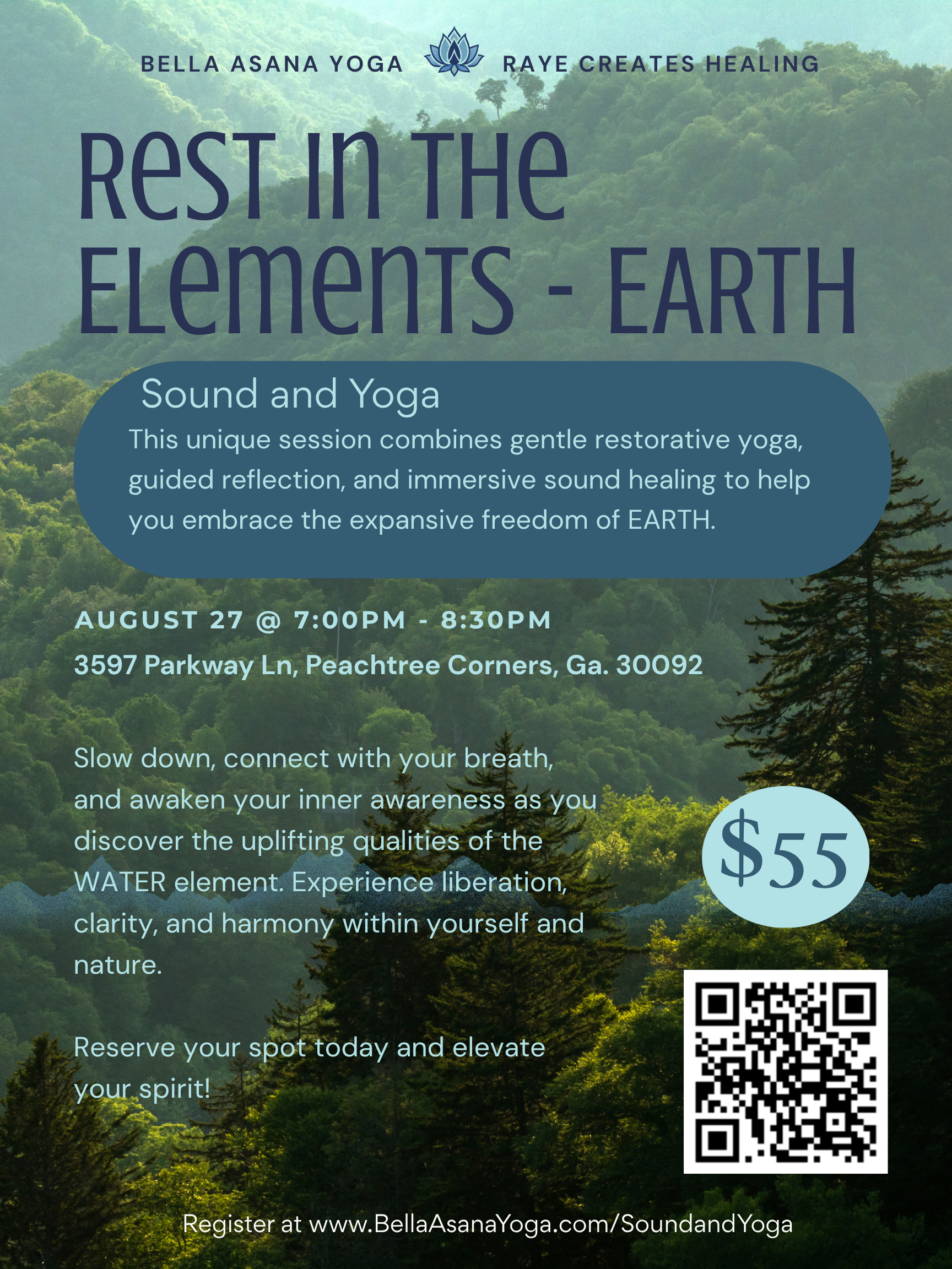 8.27.26 Yoga & Sound: Rest in the Elements Series - EARTH @ 7pm