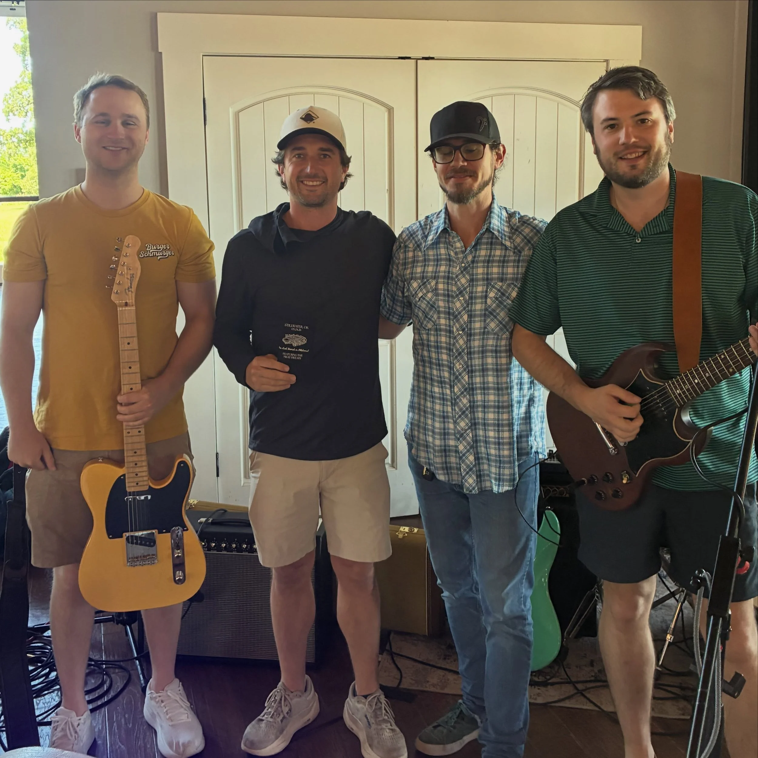 One thing this group LOVES doing is taking pictures, as one can assess by looking at how each of our photos look like a hostages being forced to smile. 

What we do actually LOVE is playing music for you all and can&rsquo;t wait to do so soon! In the