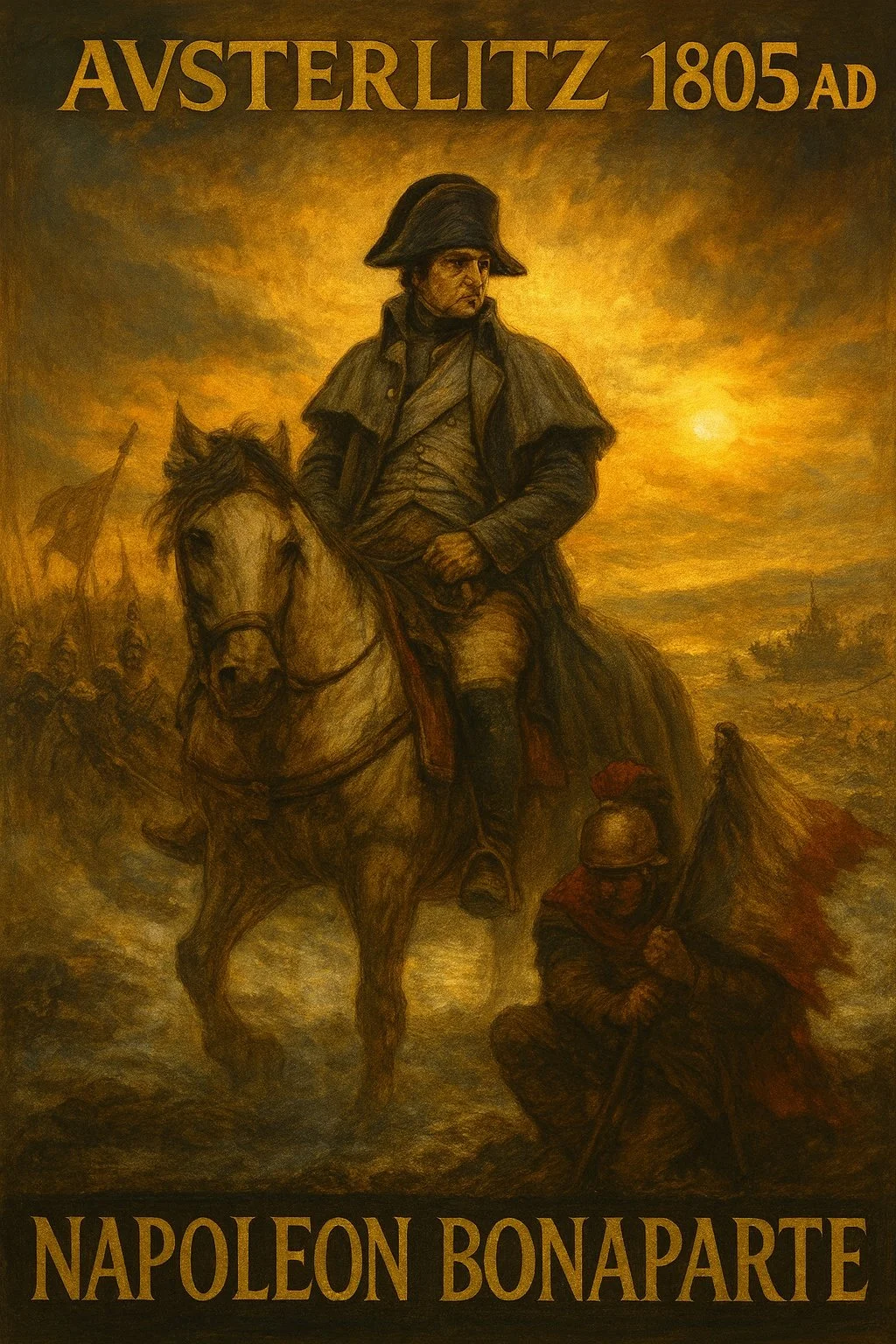 Napoleon - Chronostrata Realism Art Print