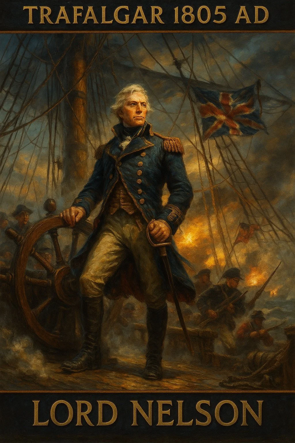 Lord Nelson 1 - Chronostrata Realism Art Print