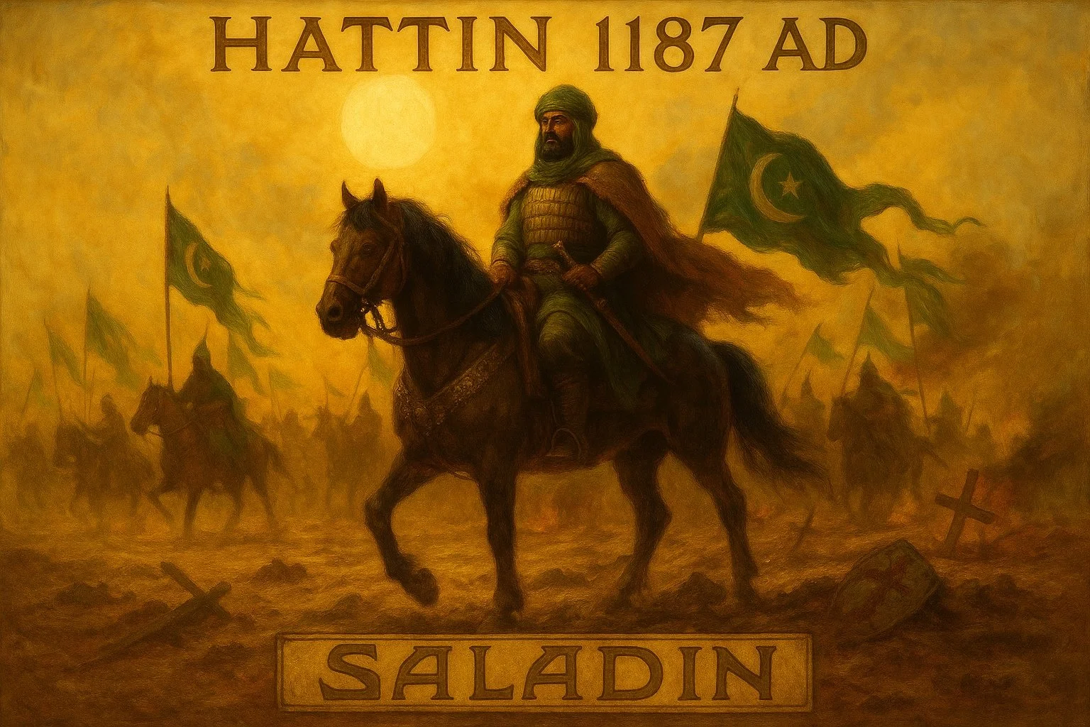 Saladin - Chronostrata Realism Art Print