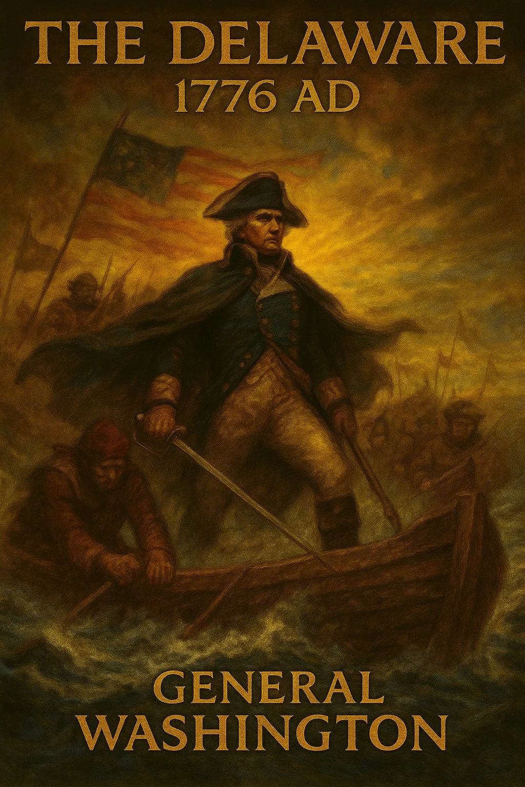 George Washington - Chronostrata Realism Art Print