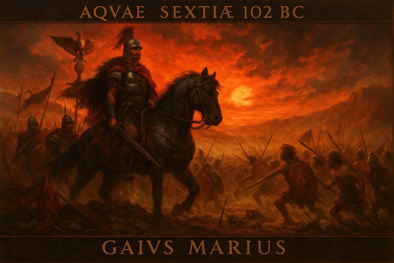 Gaius Marius - Chronostrata Realism Art Print