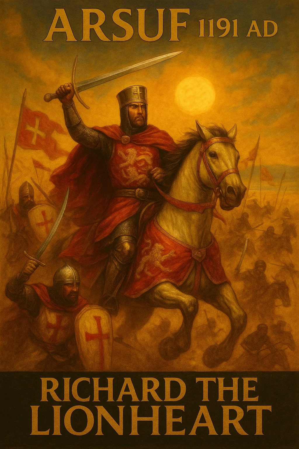 Richard Lionheart - Chronostrata Realism Art Print