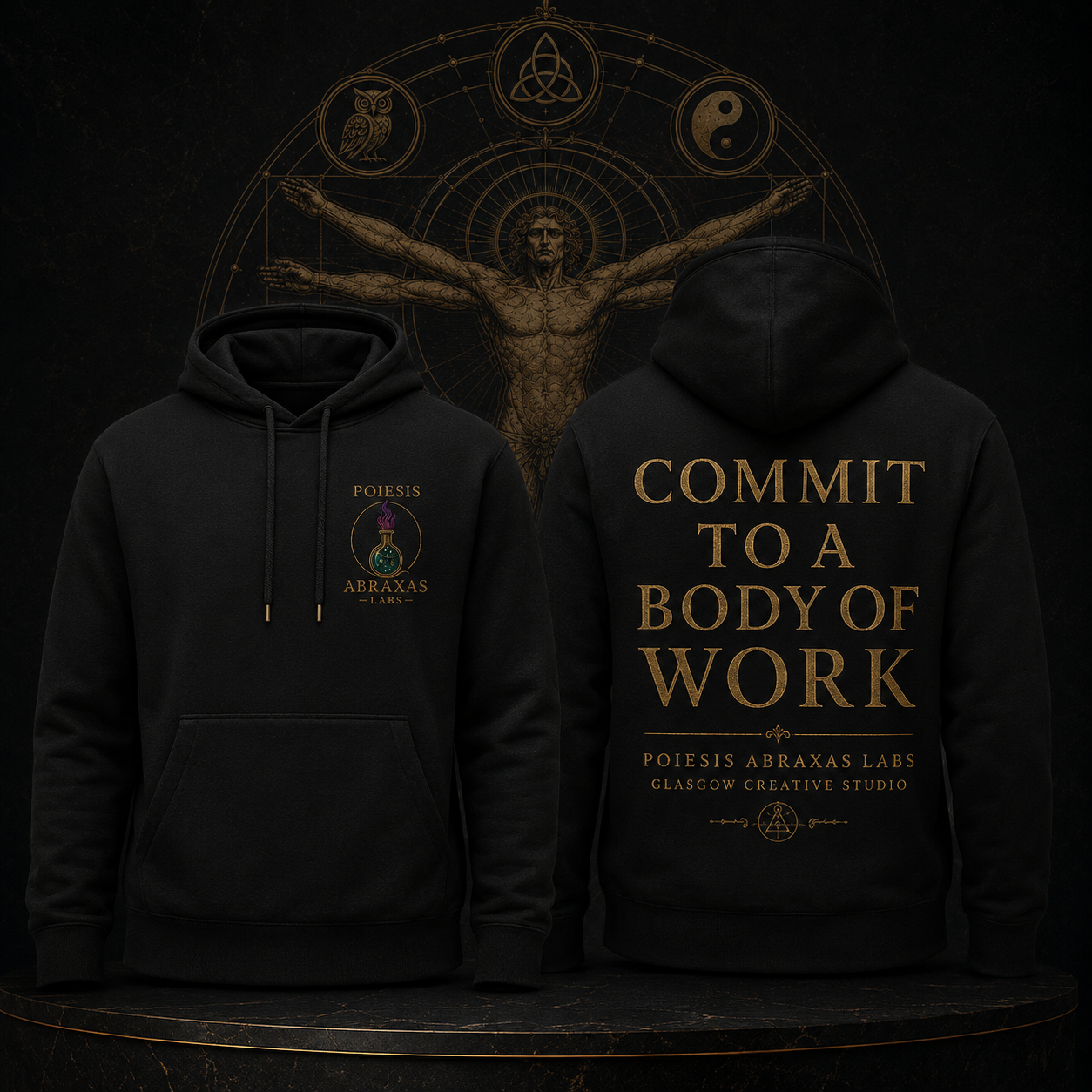 PAL Vitruvian Man Hoodie