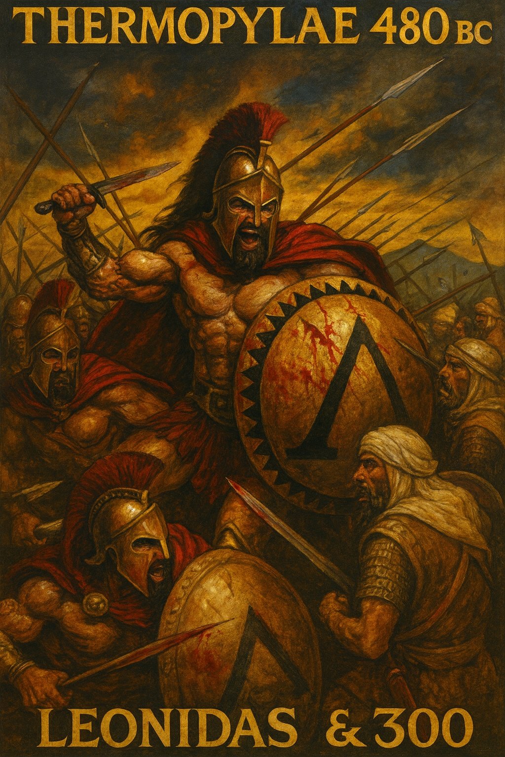 Leonidas - Chronostrata Realism Art Print