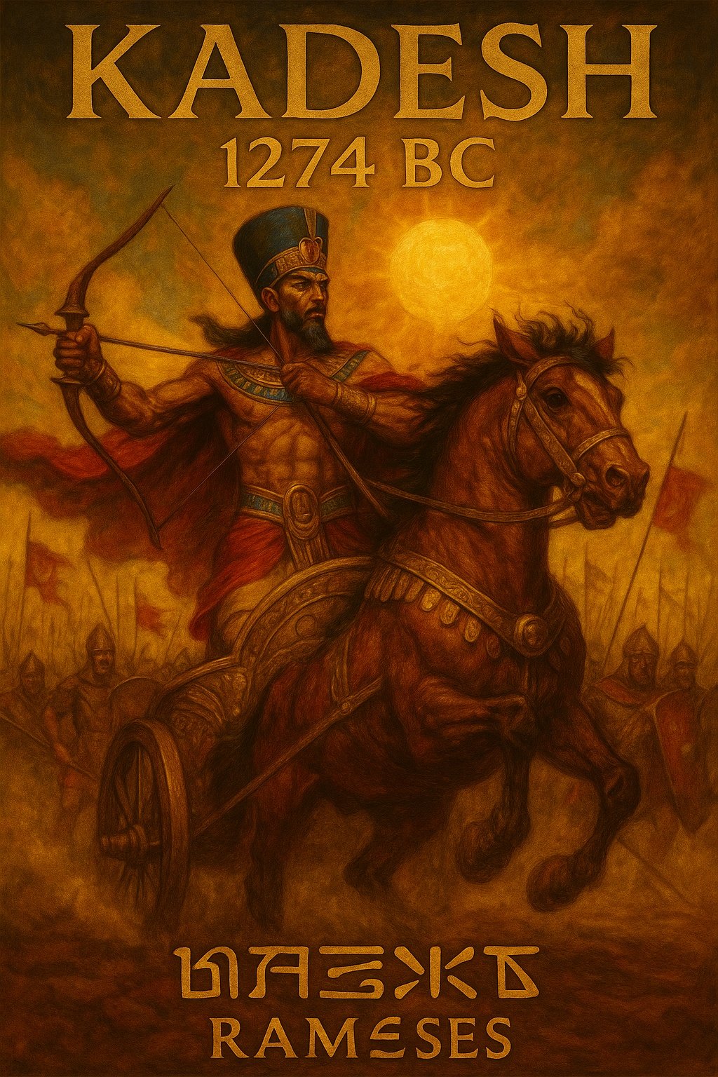 Ramesses II - Chronostrata Realism Art Print
