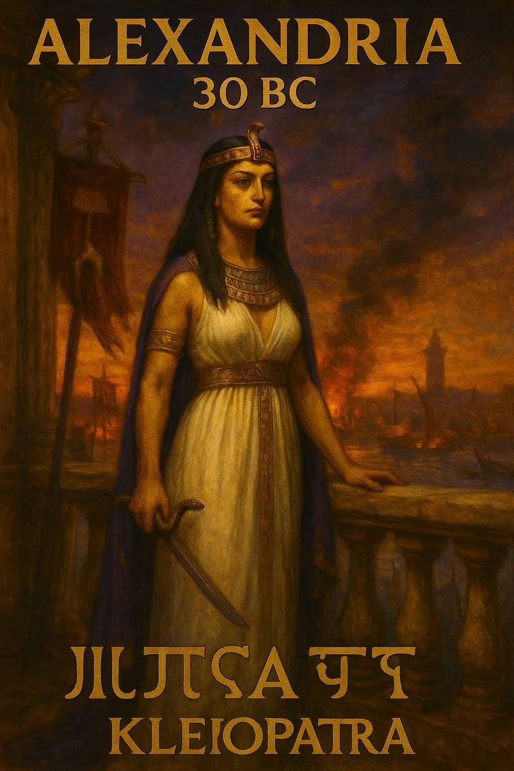 Kleiopatra 1 - Chronostrata Realism Art Print