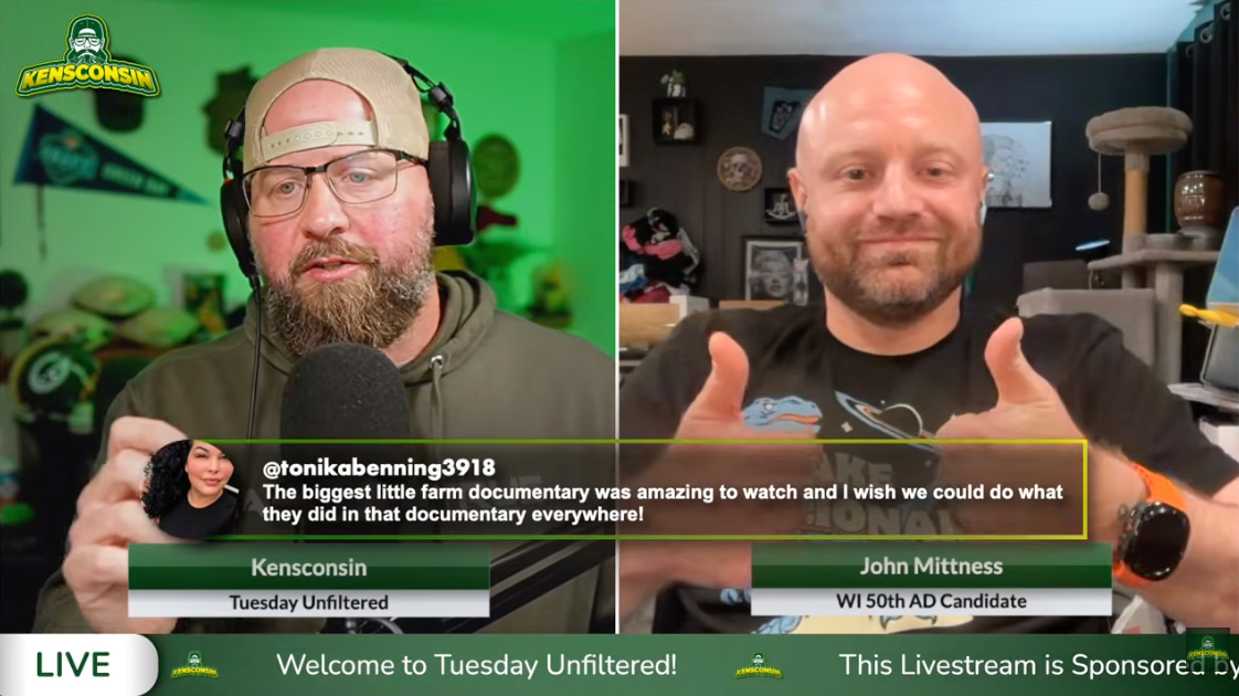 Josh Mittness on Kensconsin podcast