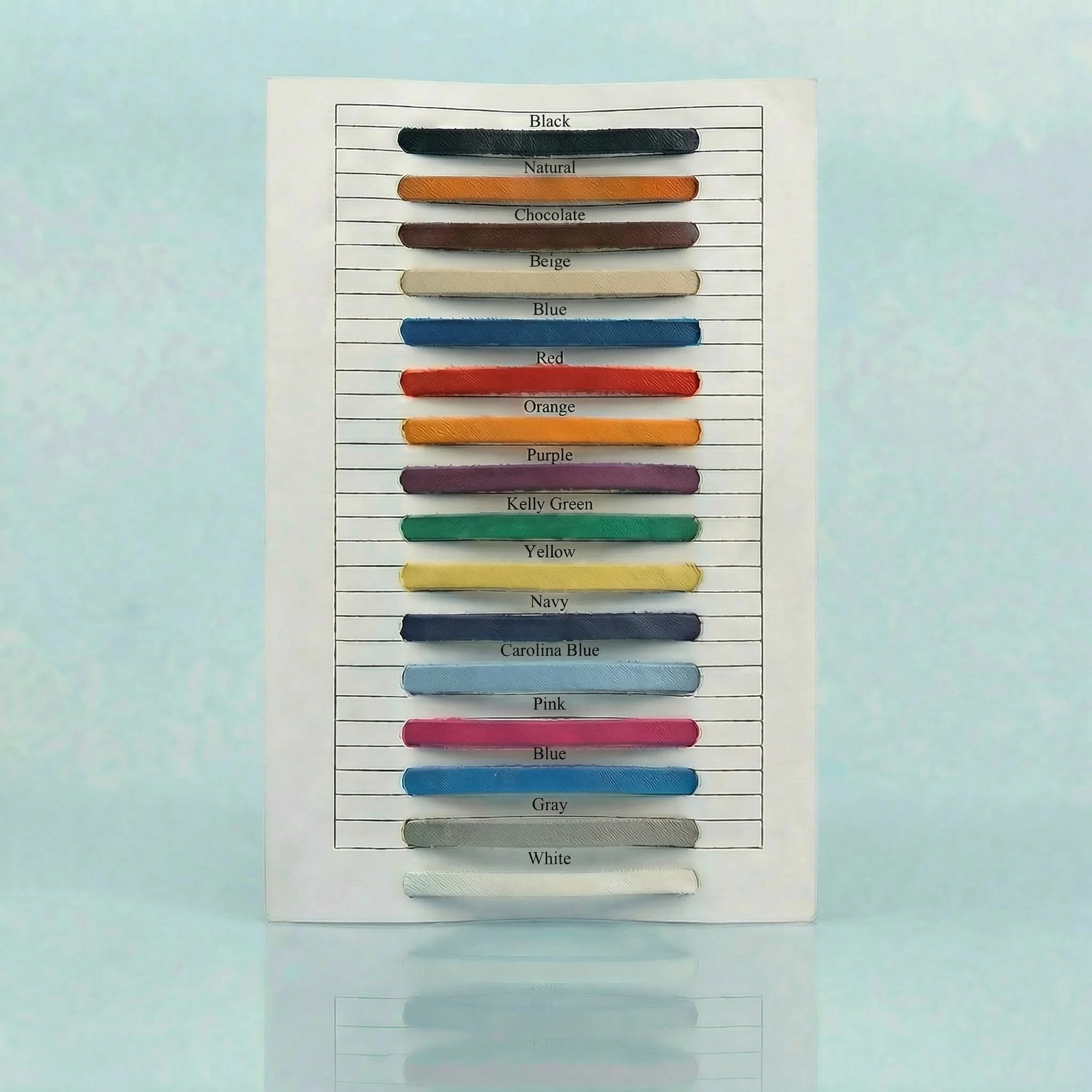 Baseball Glove Lace 3" Sample