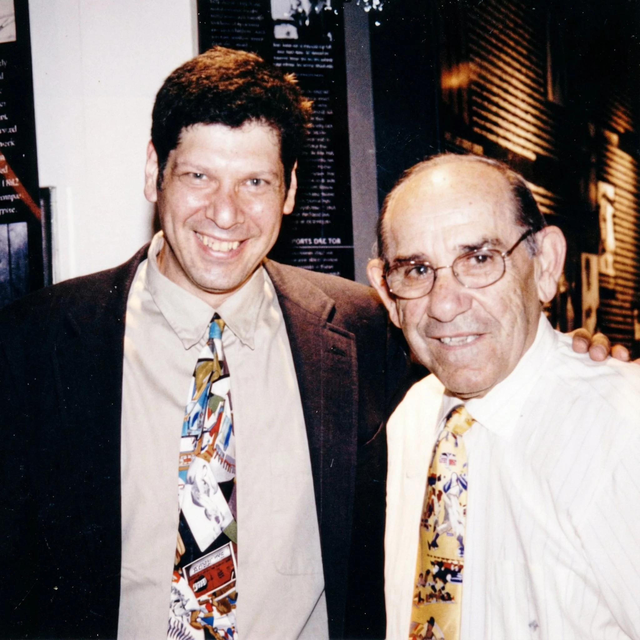 Glove Odyssey exhibition, Yogi Berra Museum, 1998