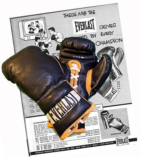 Replica 20th Century Training Boxing Gloves