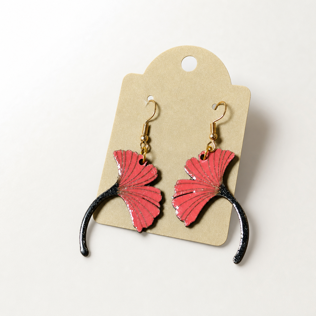 Pendientes modelo Ginkgo