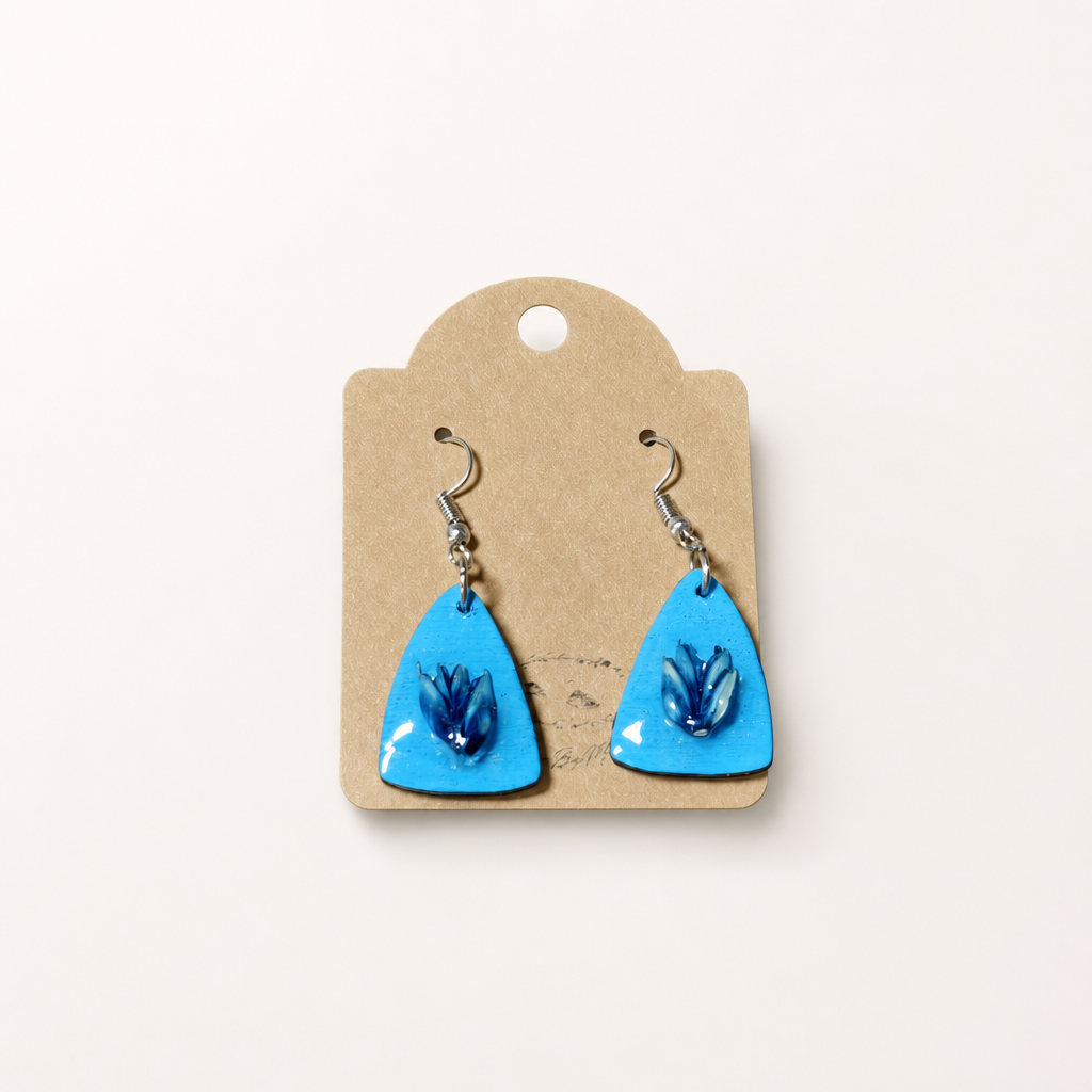 Pendientes modelo Blue