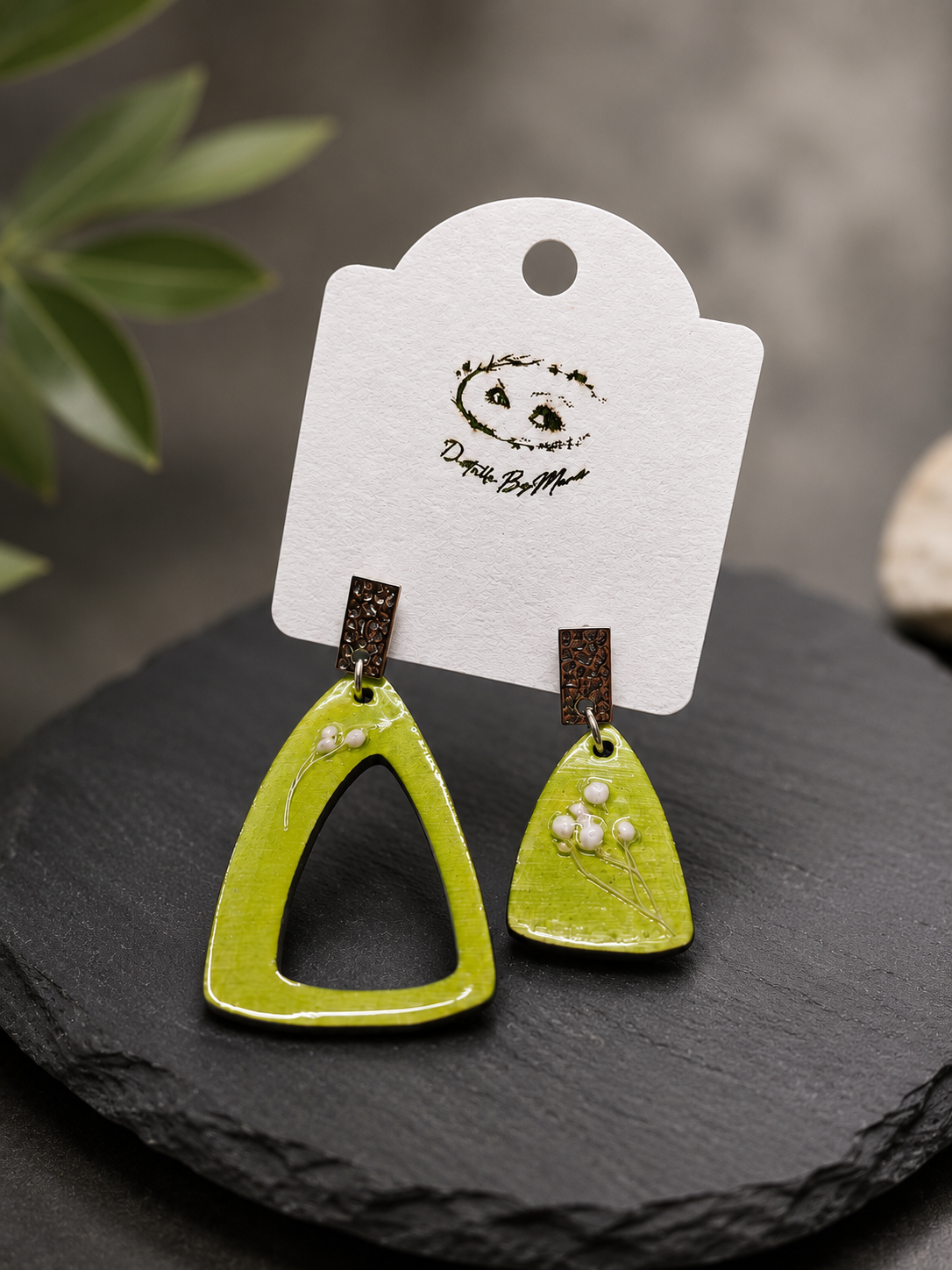 Pendientes modelo Brotes