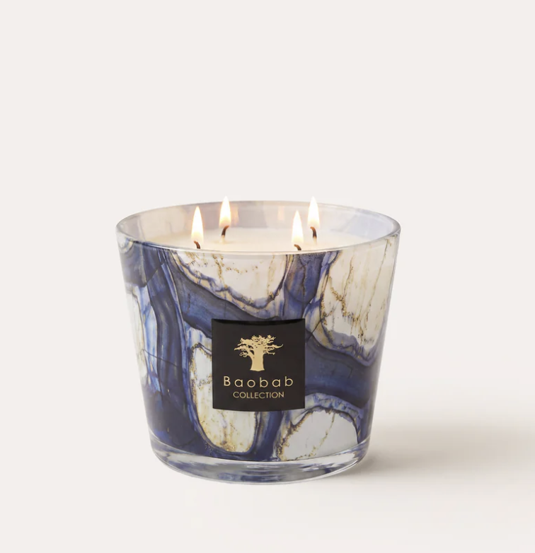 Baobab Candle Stones Lazuli Max 10
