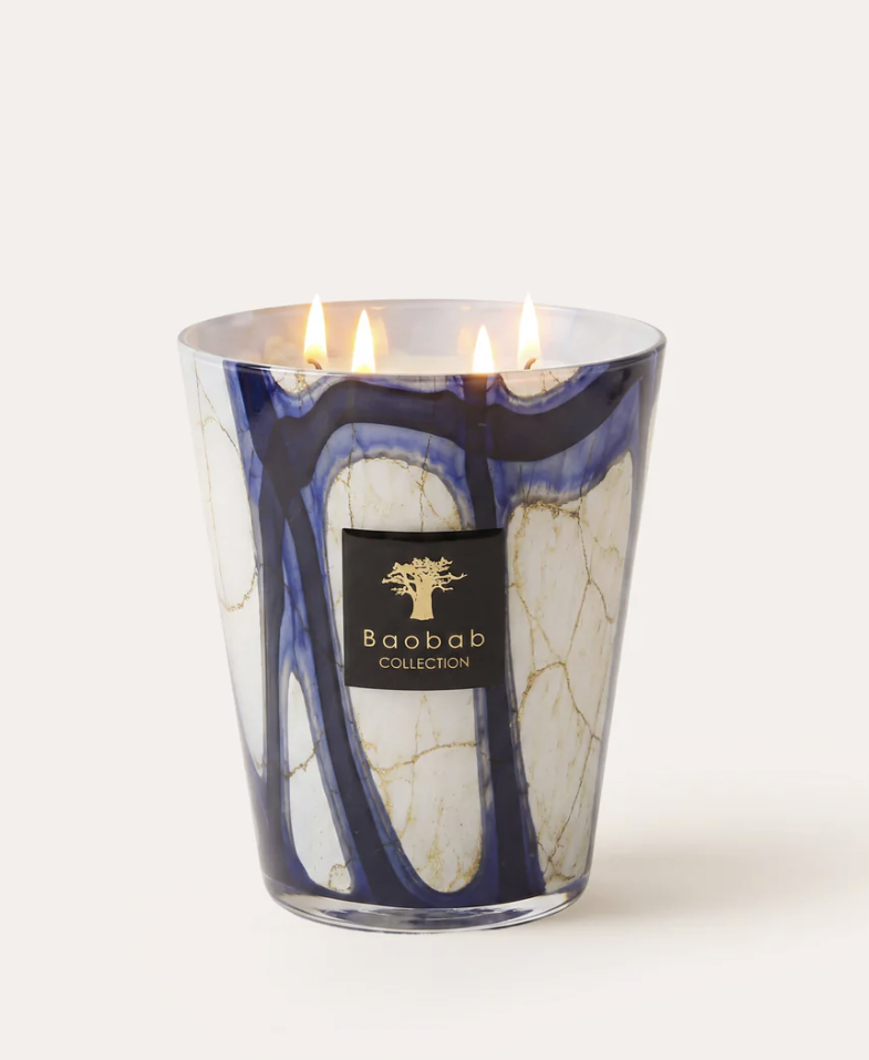 Baobab Candle Stones Lazuli Max 16