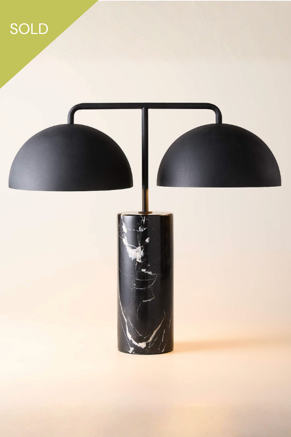 Black Marble Base Desk Lamp