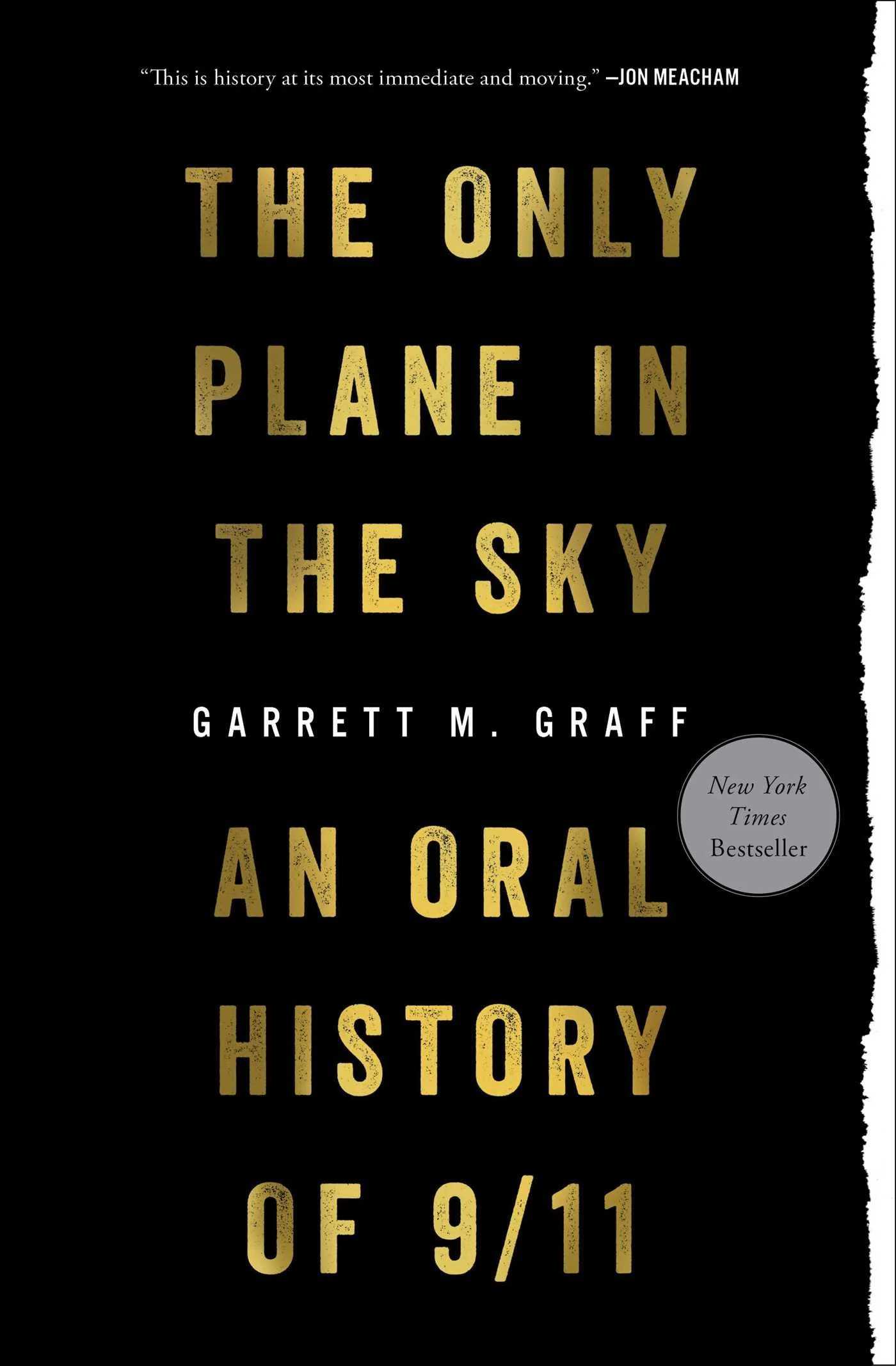 The Only Plane in the Sky by Garrett Graff