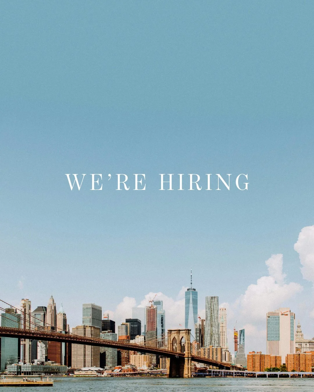 For those ready to step into what&rsquo;s next, this is your moment.⁠
⁠
We&rsquo;re seeking talent at all levels to join our New York PR team, an opportunity to shape compelling narratives, elevate world-class brands, and work at the forefront of lux
