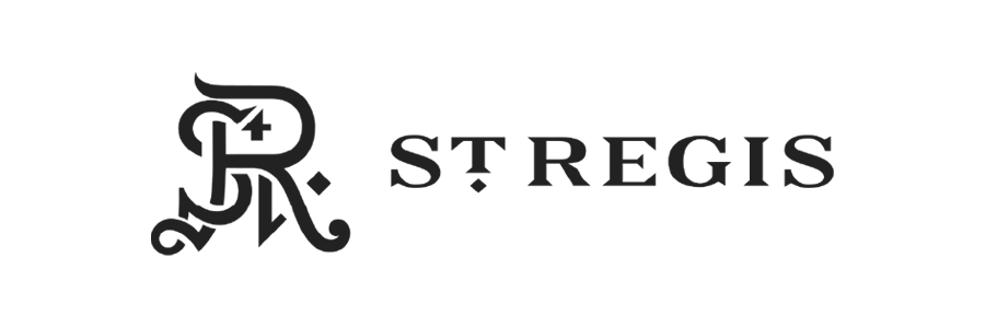 The logo of St. Regis, featuring a stylized letter 'R' and the words 'St. Regis'.