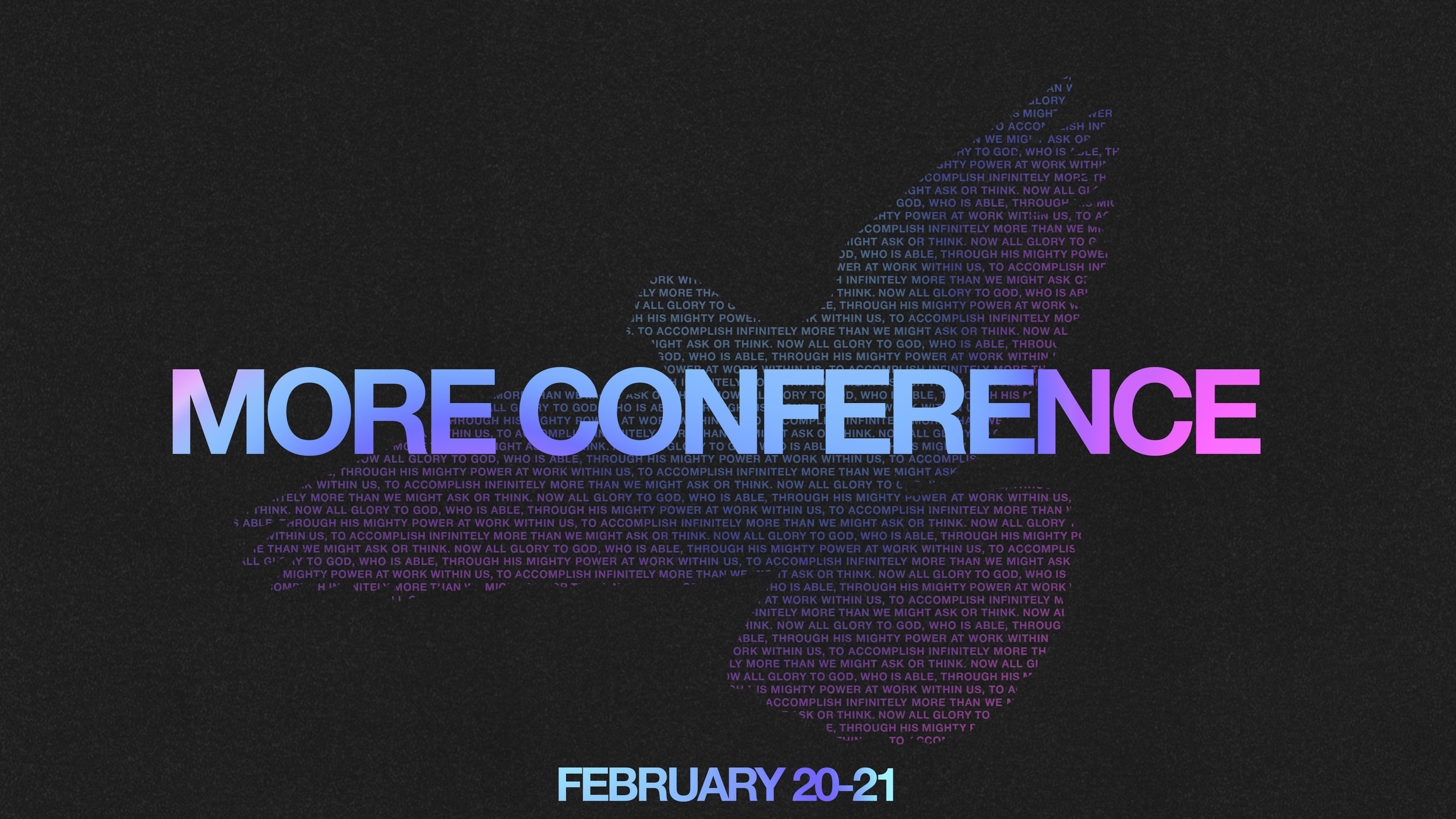 More Conference