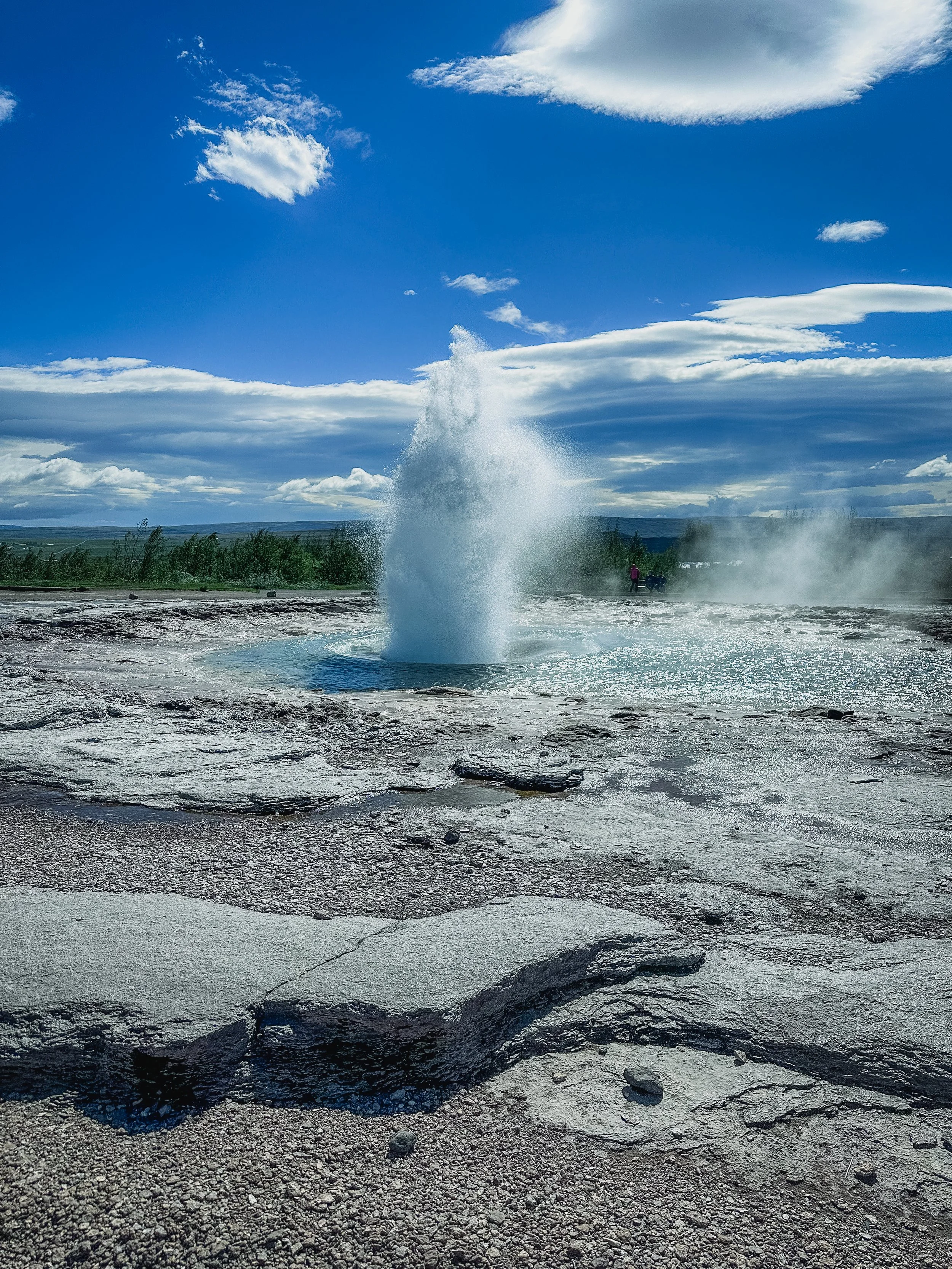 Strokkur Geysir in the Golden Circle of Iceland