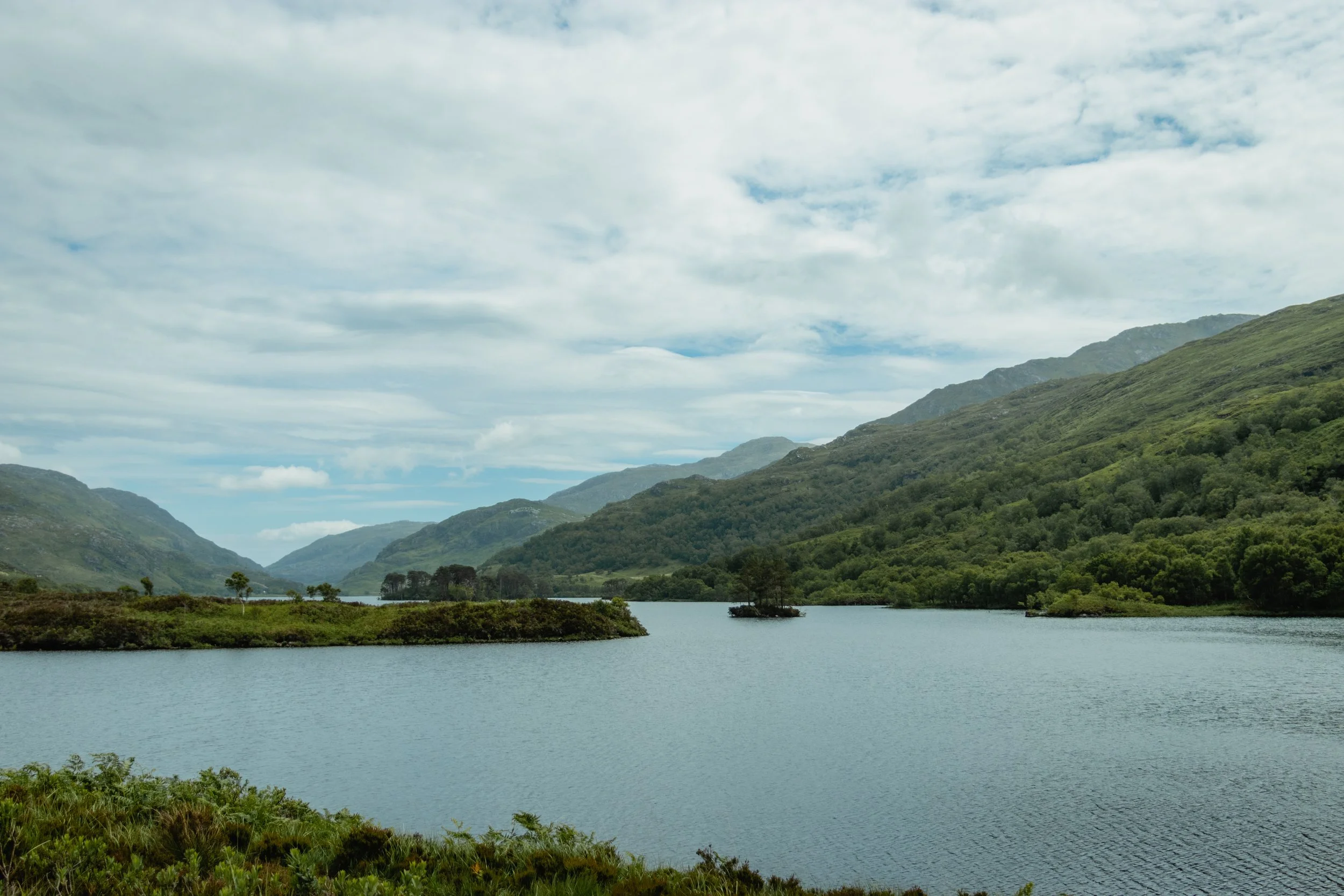 View from Eilean Na Moine, The Island used as Dumbledore's gravesite in the Harry Potter films